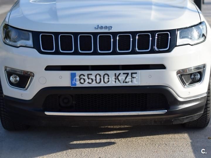 Blanco Usado 2019 Jeep Compass Limited SUV | 20.500 € (Un poco caro) - Imagen 1/4