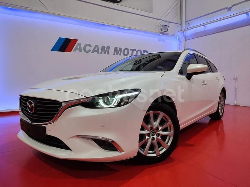 Blanco Usado 2015 Mazda 6 Style Familiar | 9990 € (Precio justo) - Imagen 1/4