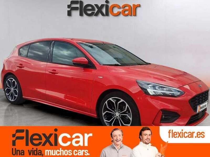Rojo Usado 2020 Ford Focus ST-Line Berlina | 14.590 € (Buen precio) - Imagen 1/4