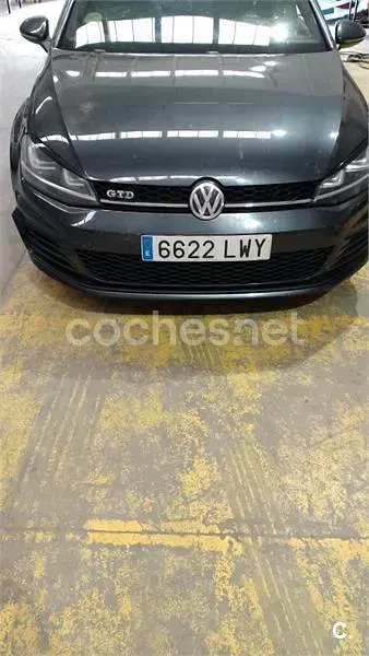 Usado VW Golf VII GTD 184 CV (135 kW) 2016 Gris / plata Berlina