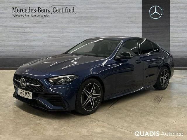 Azul sodalita Usado 2025 Mercedes C200 AMG line | 42.900 € (Super precio) - Imagen 1/4