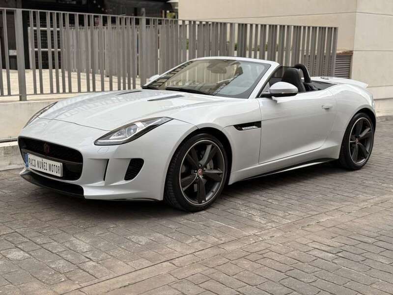 Blanco Usado 2017 Jaguar F-Type Descapotable | 49.500 € (Precio justo) - Imagen 1/4