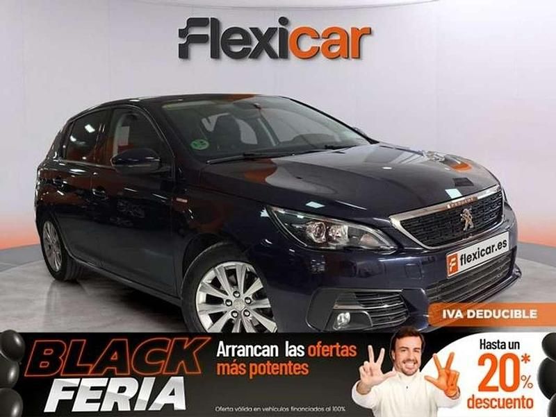 Azul Usado 2020 Peugeot 308 Active Utilitario | 9490 € (Precio justo) - Imagen 1/4