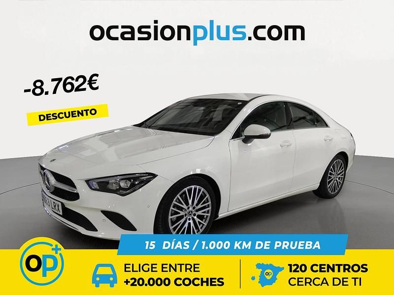 Usado Mercedes CLA220 190 CV (139 kW) 2021 Blanco Berlina