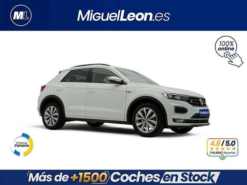 Usado VW T-Roc 110 CV (80 kW) 2021 Blanco SUV