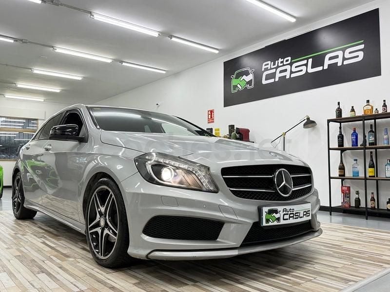Usado Mercedes A200 AMG 136 CV (100 kW) 2013 Gris / plata Berlina