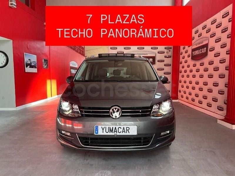 Usado VW Sharan Sportline 184 CV (135 kW) 2017 Gris / plata Monovolumen