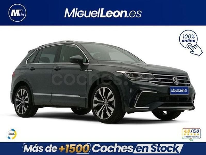 Usado VW Tiguan Allspace R-line 150 CV (110 kW) 2023 Gris / plata SUV