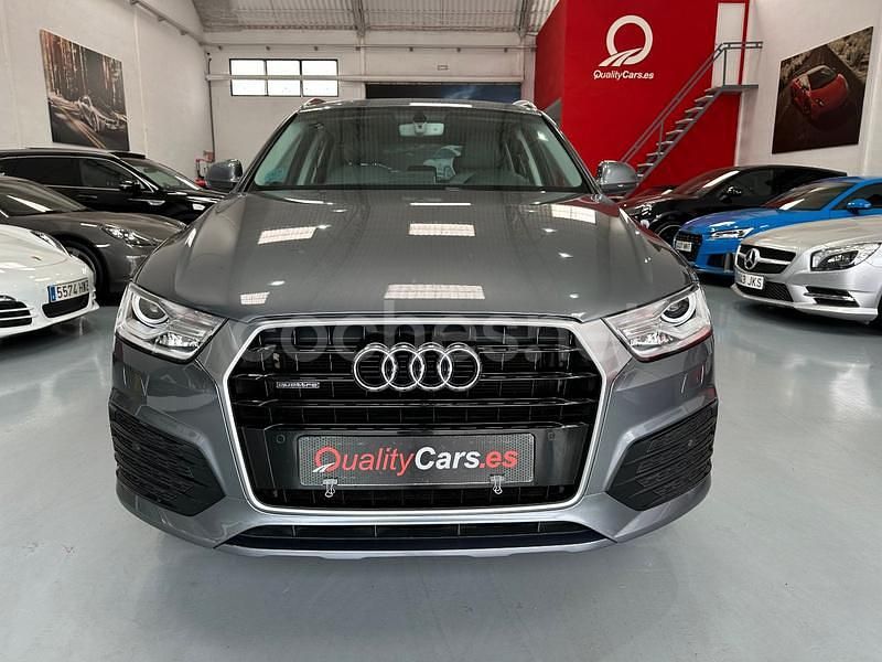 Usado Audi Q3 S-Line 184 CV (135 kW) 2016 Gris / plata SUV