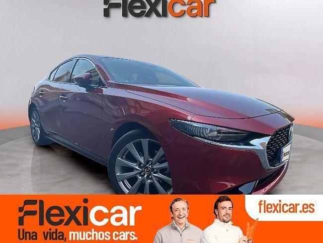 Rojo Usado 2021 Mazda 3 Berlina | 22.990 € (Precio justo) - Imagen 1/4