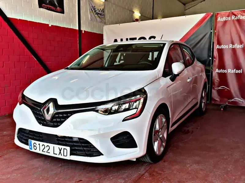 Usado Renault Clio V Intens 100 CV (73 kW) 2022 Blanco Berlina