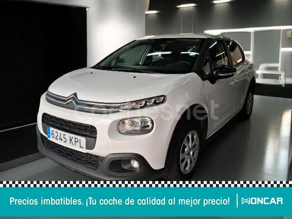 Blanco Usado 2018 Citroën C3 Feel Utilitario | 9290 € (Precio justo) - Imagen 1/4