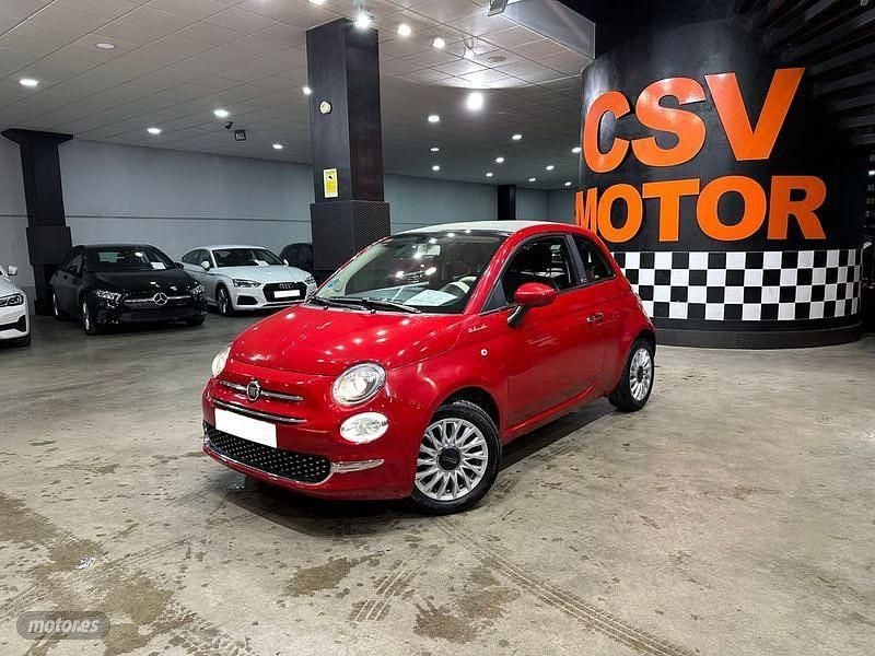 Usado Fiat 500C Dolcevita 70 CV (51 kW) 2021 Rojo Descapotable