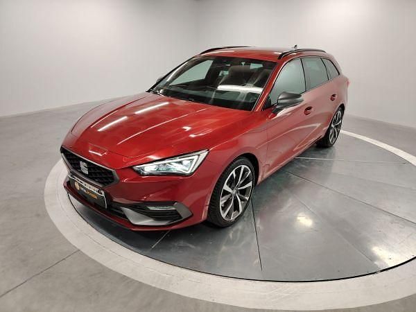 Rojo Usado 2020 Seat Leon FR Familiar | 22.990 € (Caro) - Imagen 1/4