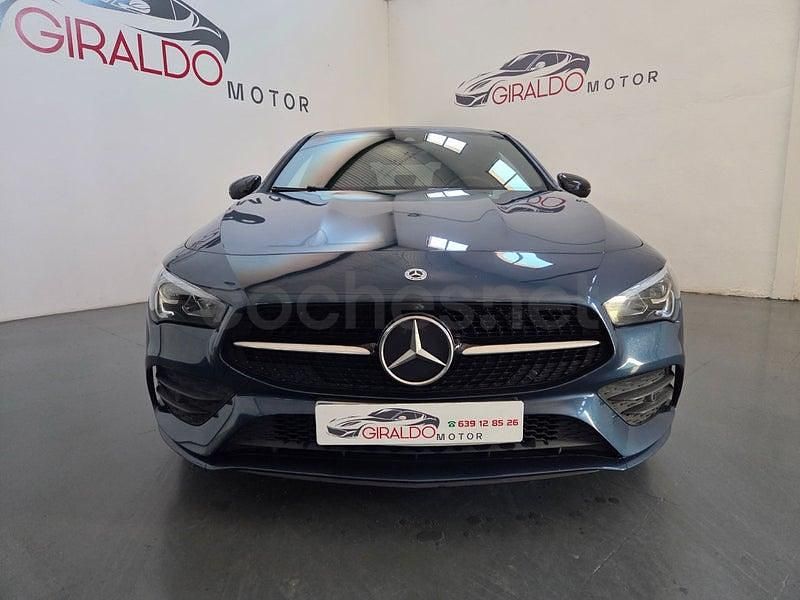 Usado Mercedes CLA200 150 CV (110 kW) 2021 Azul Berlina