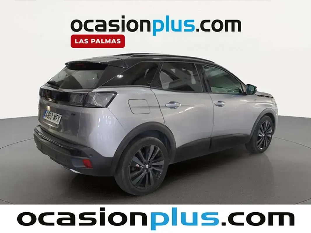 Usado Peugeot 3008 GT 131 CV (96 kW) 2023 Gris SUV