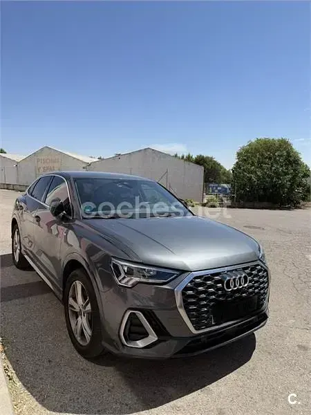 Usado Audi Q3 Sportback S-Line 150 CV (110 kW) 2024 Gris / plata SUV