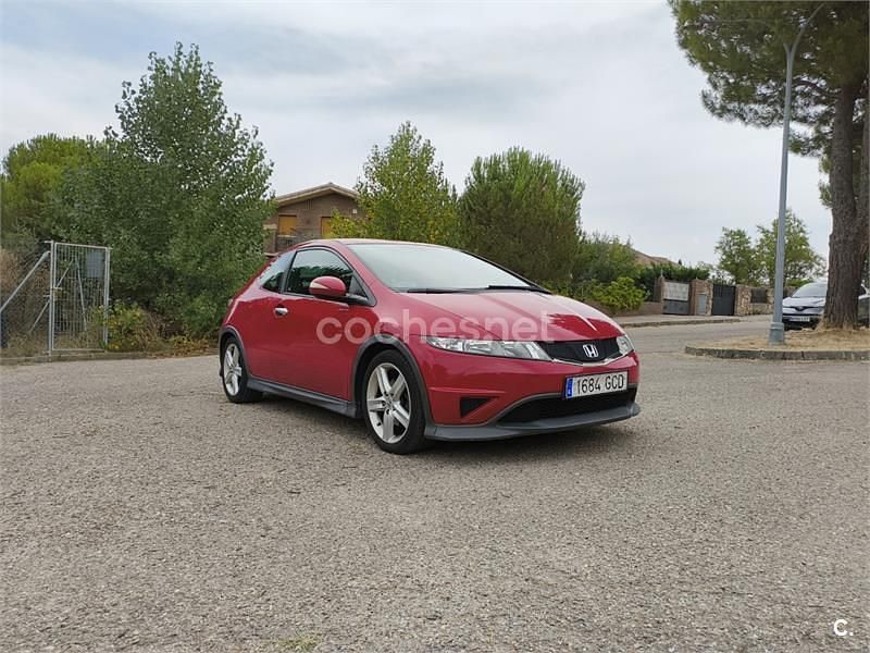 Rojo Usado 2008 Honda Civic Type S Berlina | 5500 € (Buen precio) - Imagen 1/4