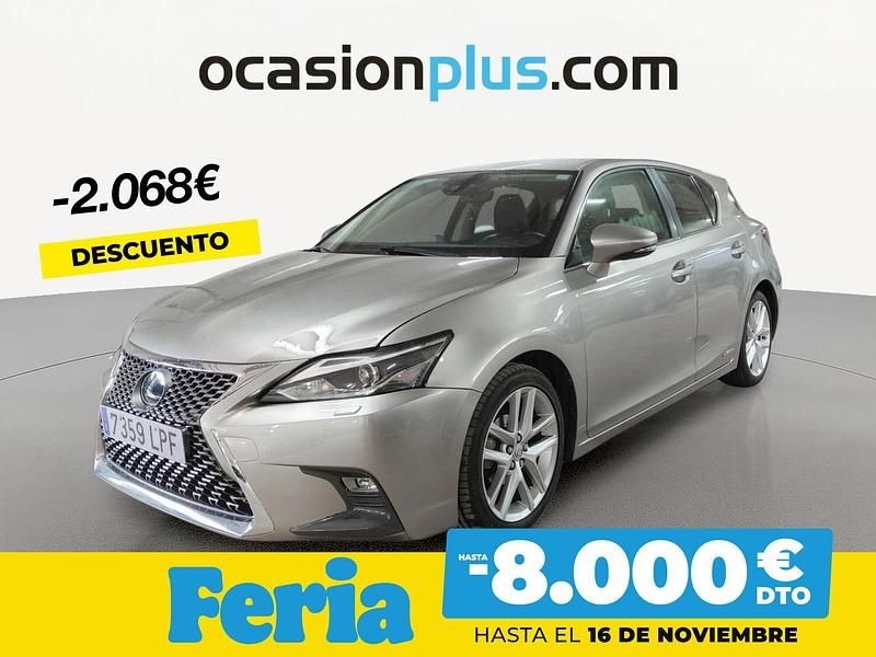 Gris Usado 2021 Lexus CT200h Executive Line | 22.350 € (Un poco caro) - Imagen 1/4