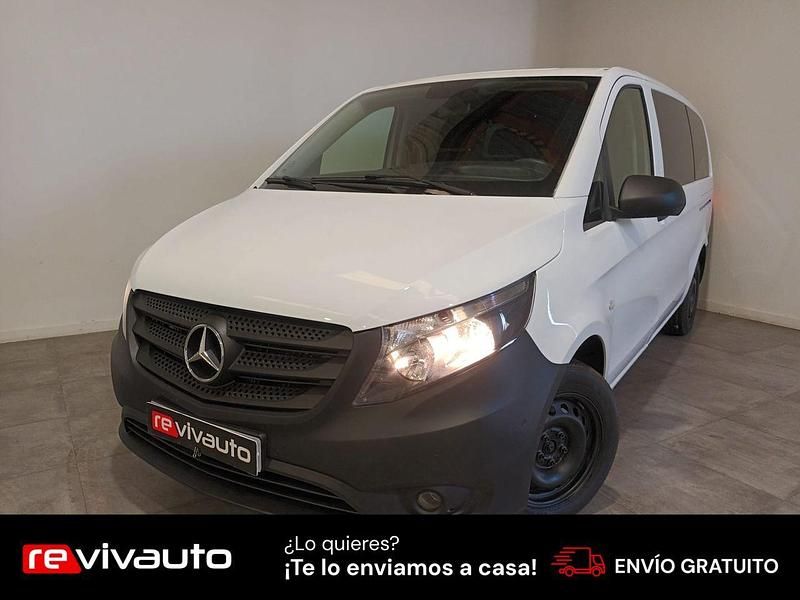 Blanco Usado 2021 Mercedes Vito Monovolumen | 28.490 € - Imagen 1/4