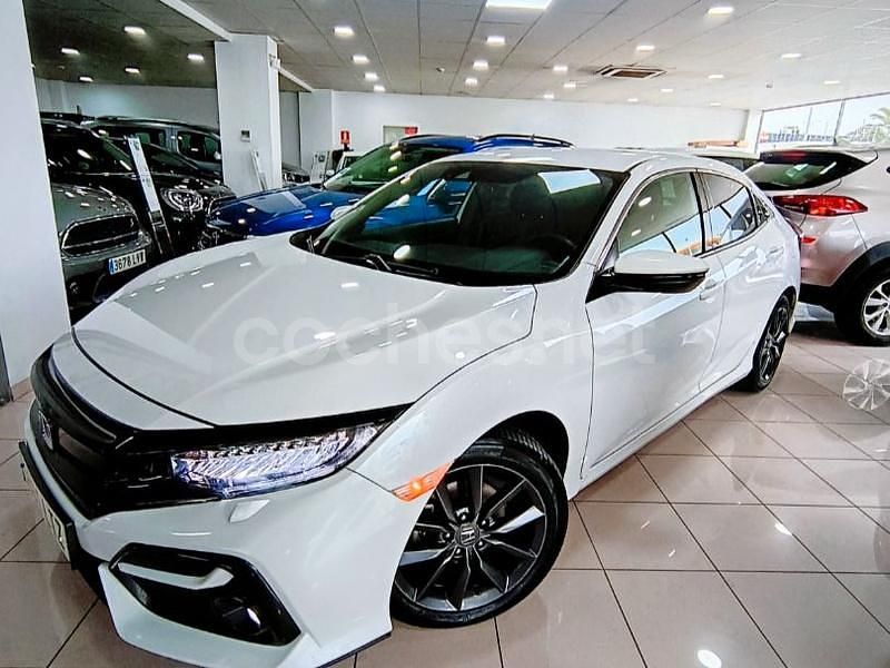 Blanco Usado 2022 Honda Civic Elegance Berlina | 22.900 € (Precio justo) - Imagen 1/4