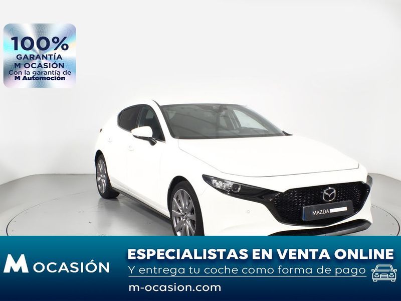 Blanco Usado 2021 Mazda 3 Berlina | 23.100 € (Precio justo) - Imagen 1/4