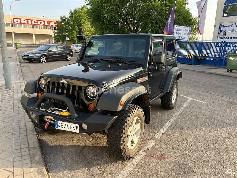 Usado Jeep Wrangler Rubicon 200 CV (147 kW) 2012 Negro SUV