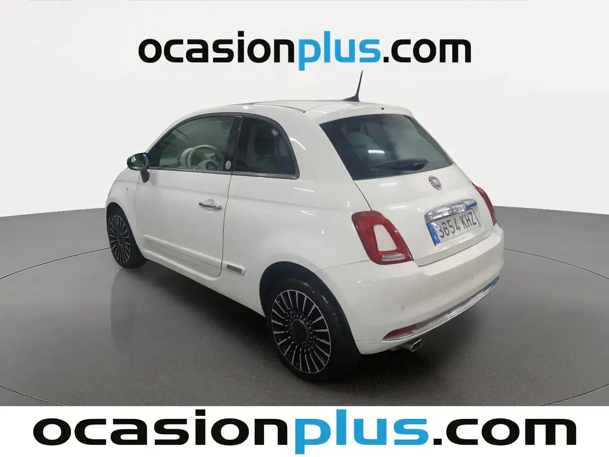 Usado Fiat 500 Lounge 69 CV (50 kW) 2018 Blanco Utilitario