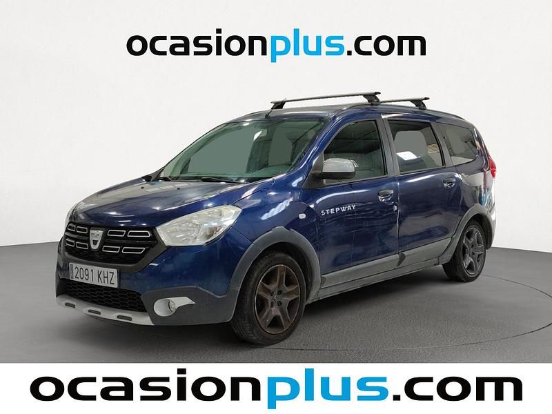 Azul Usado 2018 Dacia Lodgy Stepway Monovolumen | 10.455 € (Precio justo) - Imagen 1/4