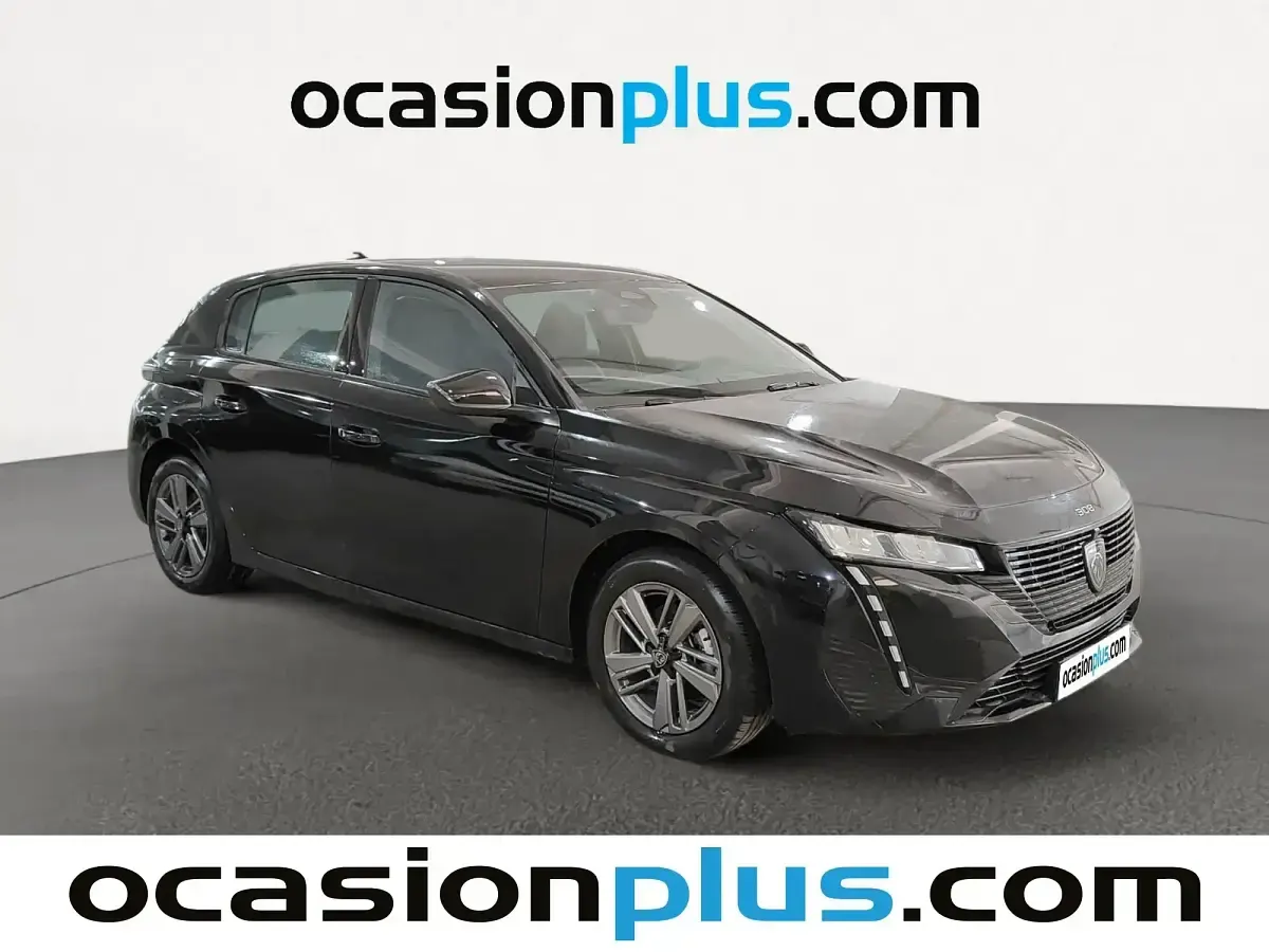 Usado Peugeot 308 Active 130 CV (95 kW) 2024 Negro Berlina