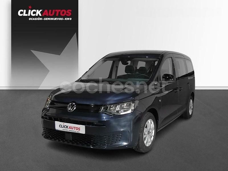 Azul Usado 2024 VW Caddy Maxi Monovolumen | 26.800 € (Precio justo) - Imagen 1/4