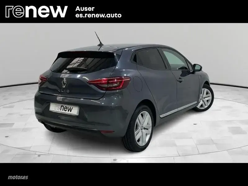 Usado Renault Clio V Intens 85 CV (62 kW) 2020 Gris Berlina