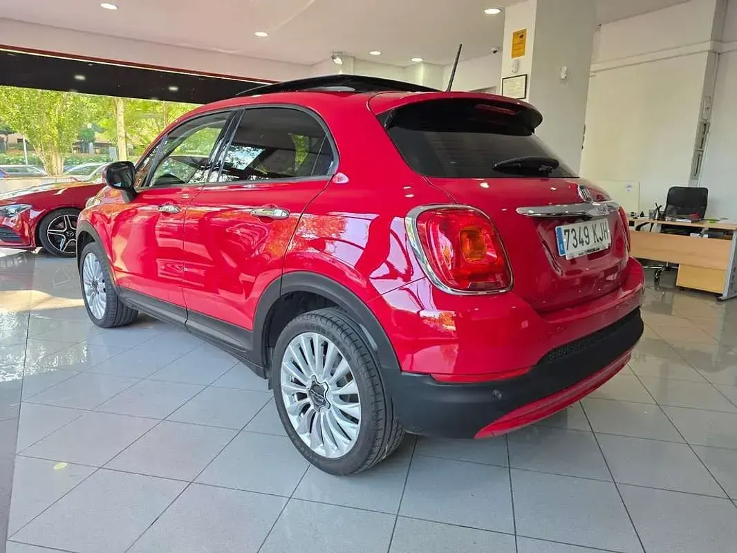 Usado Fiat 500X Lounge 140 CV (102 kW) 2018 Rojo SUV