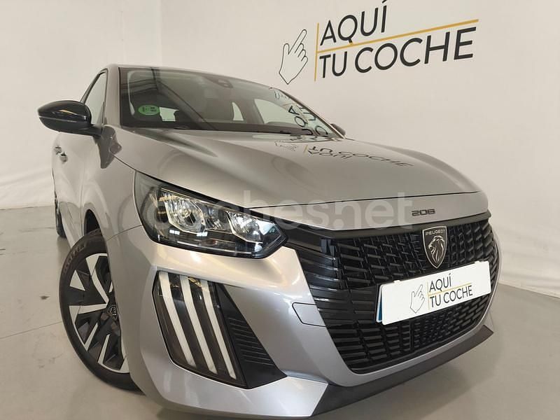 Gris / plata Usado 2025 Peugeot 208 Style Utilitario | 16.500 € (Precio justo) - Imagen 1/4