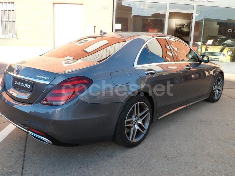 Usado Mercedes S350 286 CV (210 kW) 2019 Gris / plata Berlina