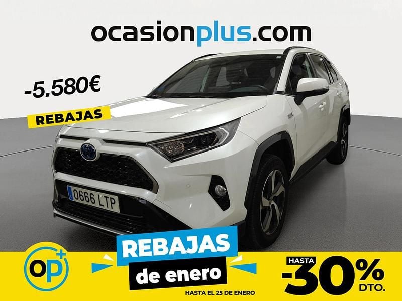 Blanco Usado 2021 Toyota RAV4 Advance Recogida | 39.390 € (Precio justo) - Imagen 1/4