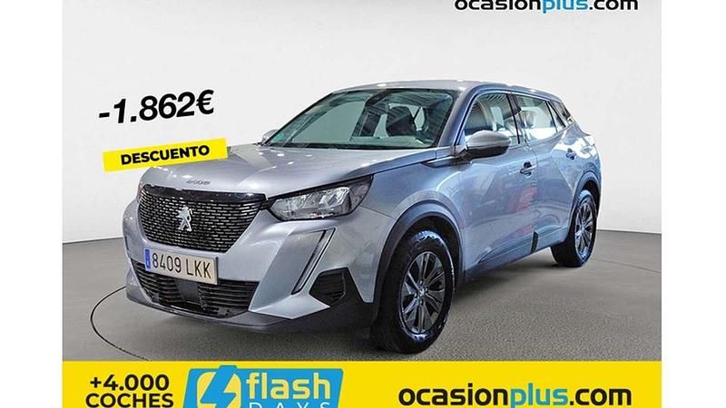 Gris Usado 2020 Peugeot 2008 Active SUV | 18.628 € (Un poco caro) - Imagen 1/1