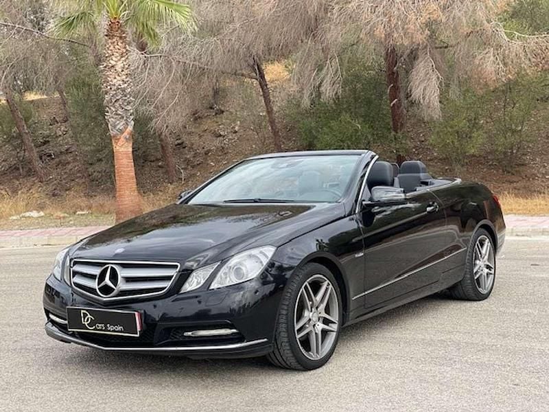Negro Usado 2012 Mercedes E250 Descapotable | 18.990 € (Precio justo) - Imagen 1/4