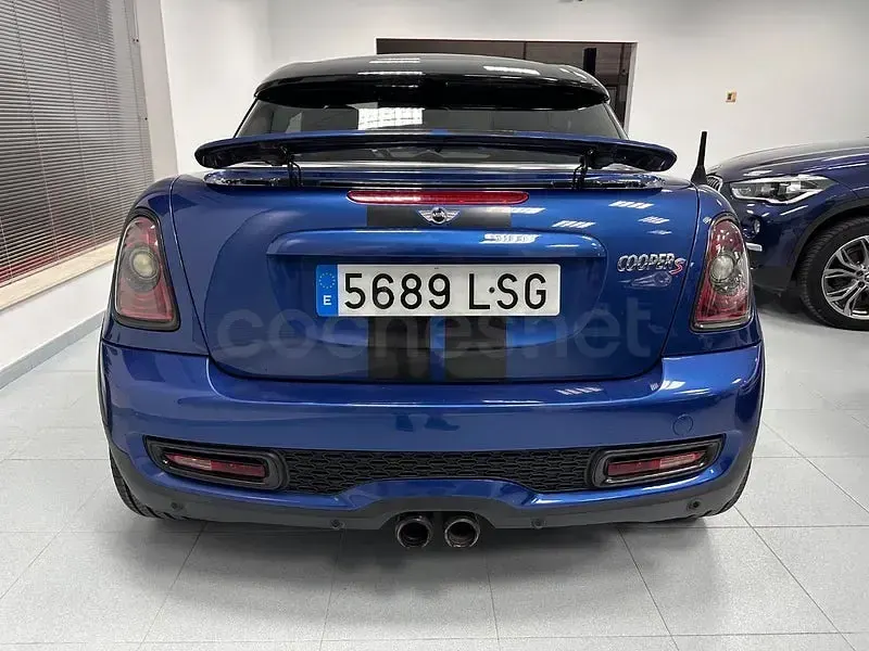 Usado Mini Cooper S Coupé 184 CV (135 kW) 2012 Azul Coupe