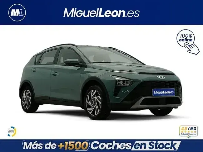 Usado Hyundai Bayon 84 CV (61 kW) 2024 Verde SUV