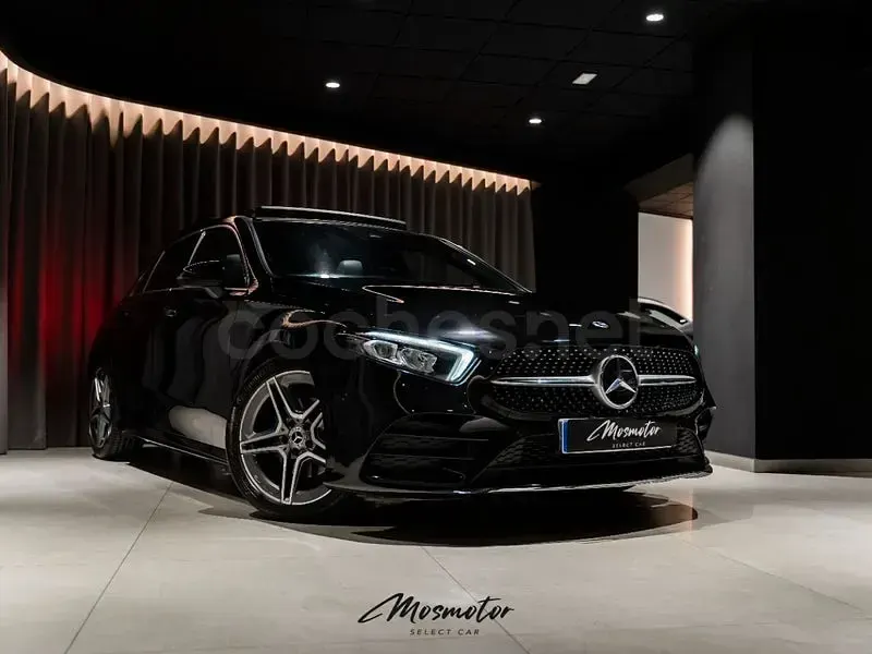 Usado Mercedes A200 150 CV (110 kW) 2022 Negro Berlina