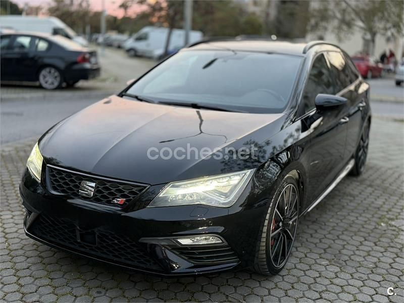 Usado Seat Leon ST CUPRA 300 CV (220 kW) 2017 Negro Familiar