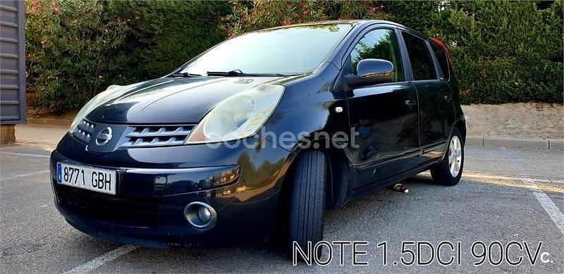 Negro Usado 2008 Nissan Note Monovolumen | 2500 € (Precio justo) - Imagen 1/4