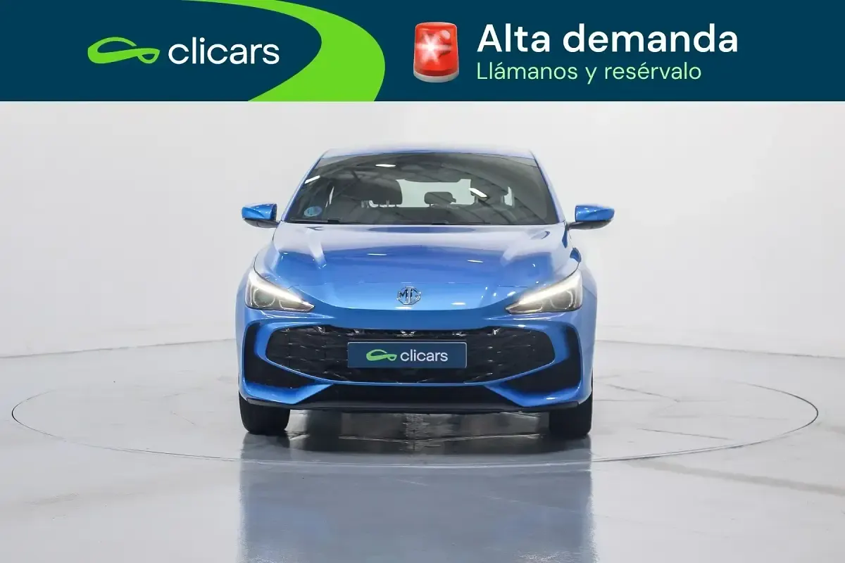 Usado MG MG3 Comfort 102 CV (75 kW) 2025 Azul Utilitario