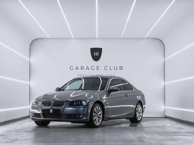 Gris / plata Usado 2007 BMW 335 Sport Line Coupe | 19.999 € (Precio justo) - Imagen 1/4