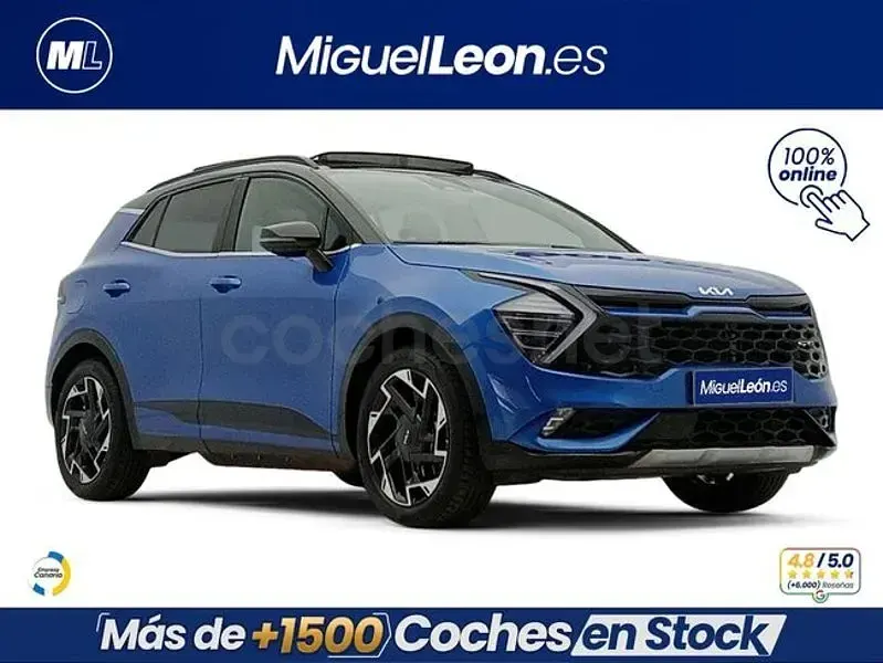 Usado Kia Sportage GT-Line 180 CV (132 kW) 2022 Azul SUV