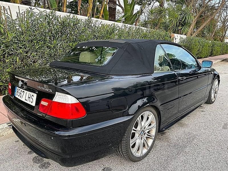 Usado BMW 325 Cabriolet Comfort Edition 192 CV (141 kW) 2006 Negro Descapotable
