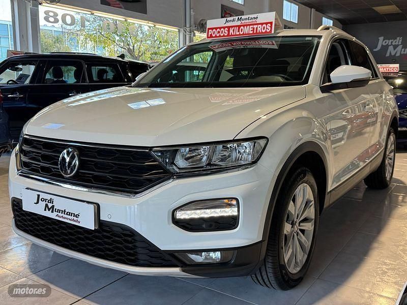 Blanco Usado 2021 VW T-Roc Advance SUV | 20.900 € (Precio justo) - Imagen 1/4