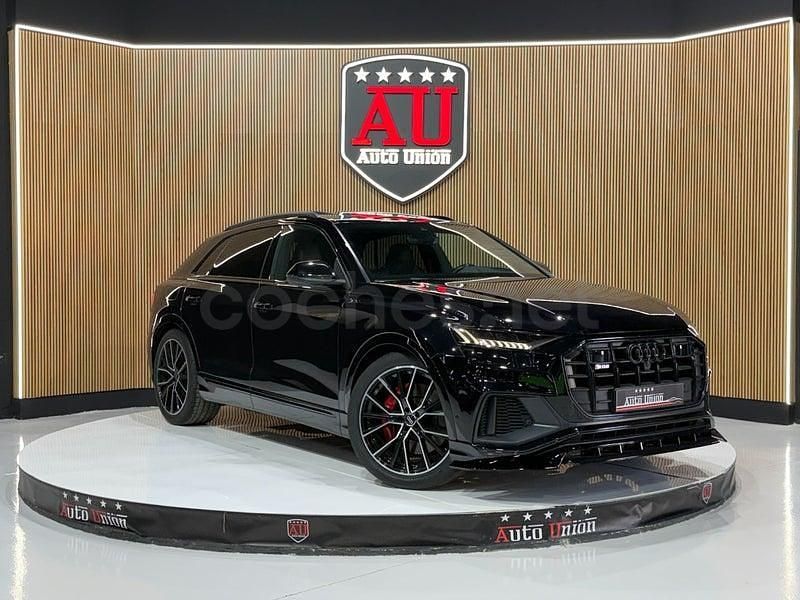 Usado Audi Q8 S-Line 435 CV (319 kW) 2019 Negro SUV