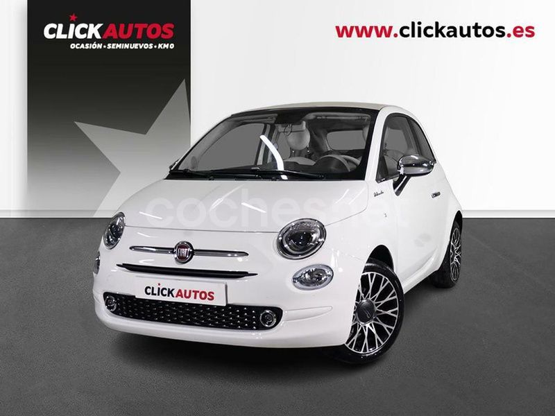 Blanco Usado 2022 Fiat 500C Dolcevita Descapotable | 14.550 € (Un poco caro) - Imagen 1/4